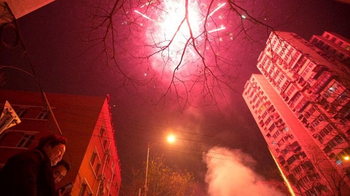 China marks Lunar New Year with prayers, incense, fireworks 